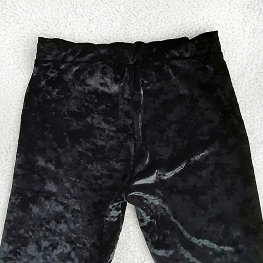 ESPRESSO High Rise Crushed Velvet Lounge Leggings Size Large ( Juniors ) - Picture 4 of 10